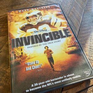 Disney Invincible DVD - Black and Gold Cover